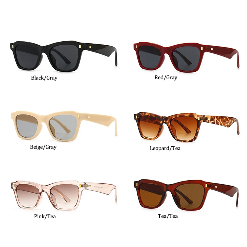 

Fashion Cat Eye Sunglasses Women New Brand Design Vintage High-End Quality Cateye Sun Glasses Female Black Travel Shades UV400