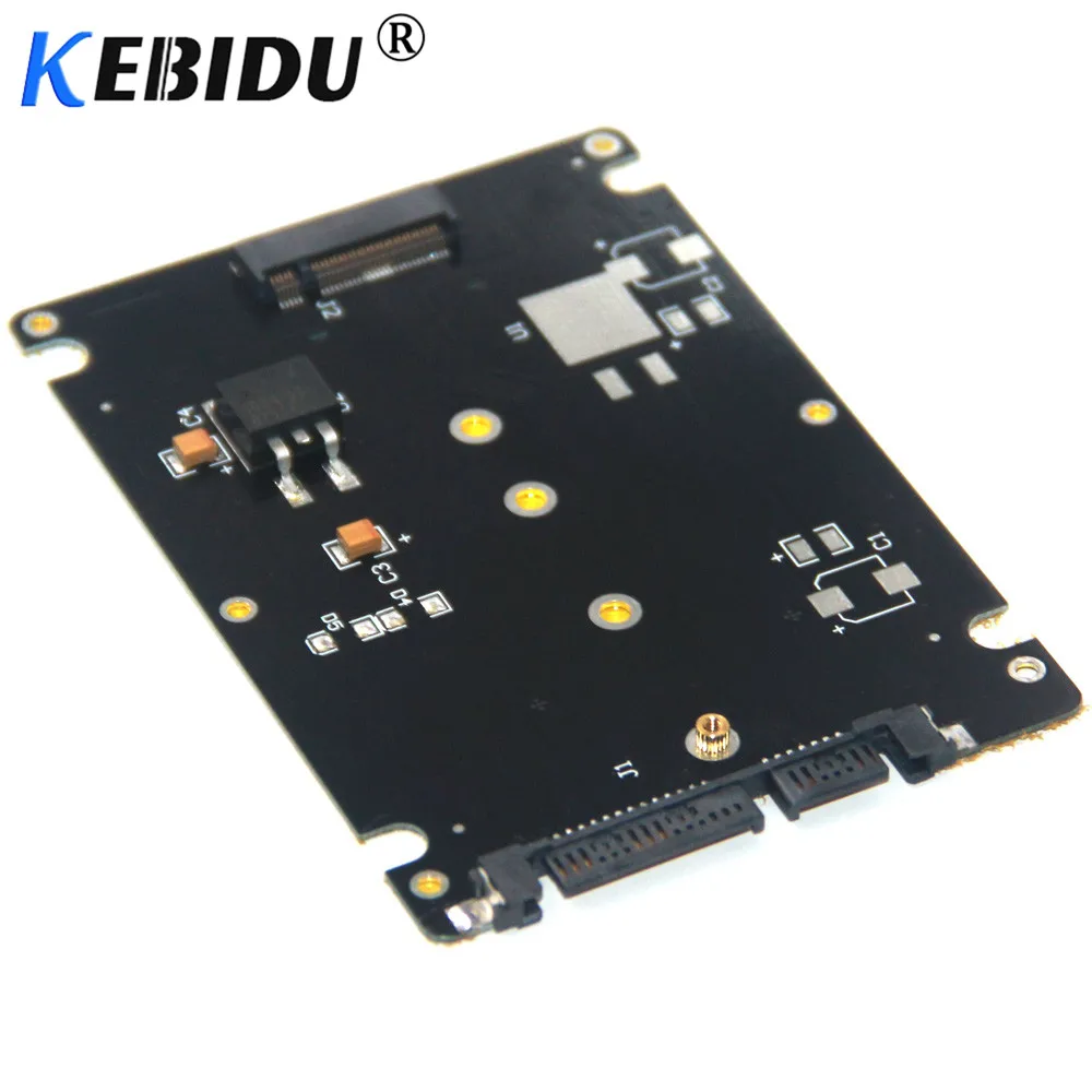 Адаптер Kebidu NGFF M.2 SSD на 22Pin SATA III конвертер с корпусом 2 5 дюйма 2280 2260 2242 2230 M2
