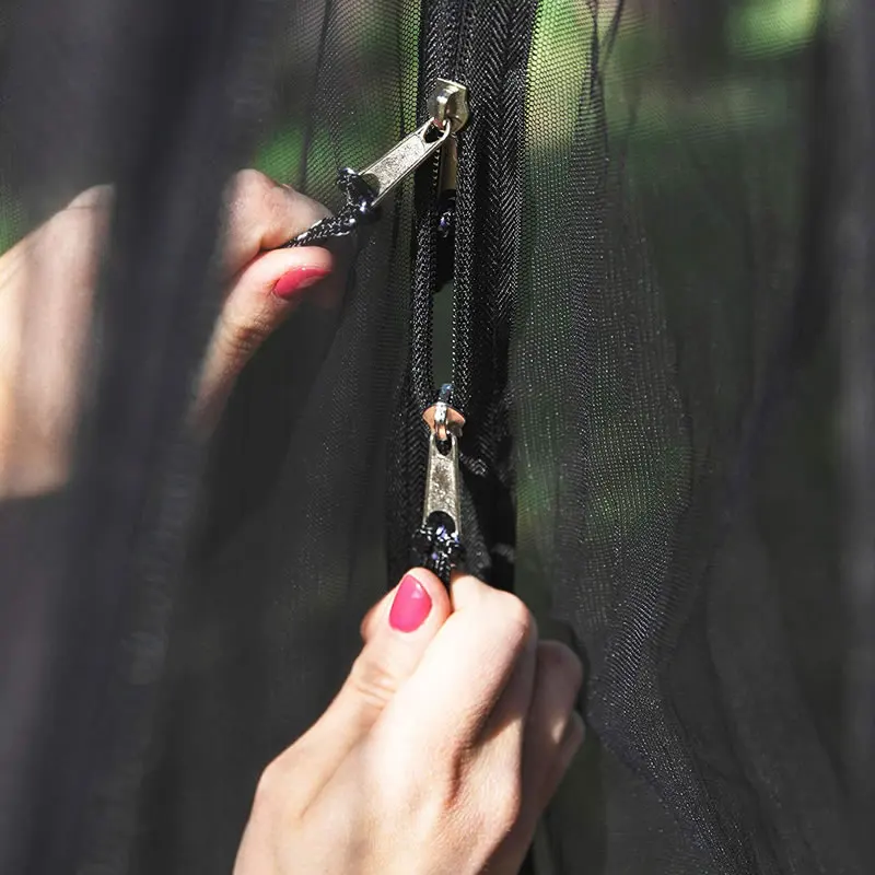 Гамак для кемпинга на открытом воздухе парашютный гамак с москитной сеткой