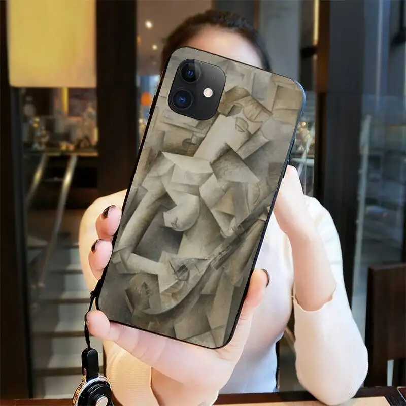 pablo picasso abstract art painting luxury phone case for iphone 12 pro max 11 pro xs max 8 7 6 6s plus x 5s se 2020 xr case free global shipping