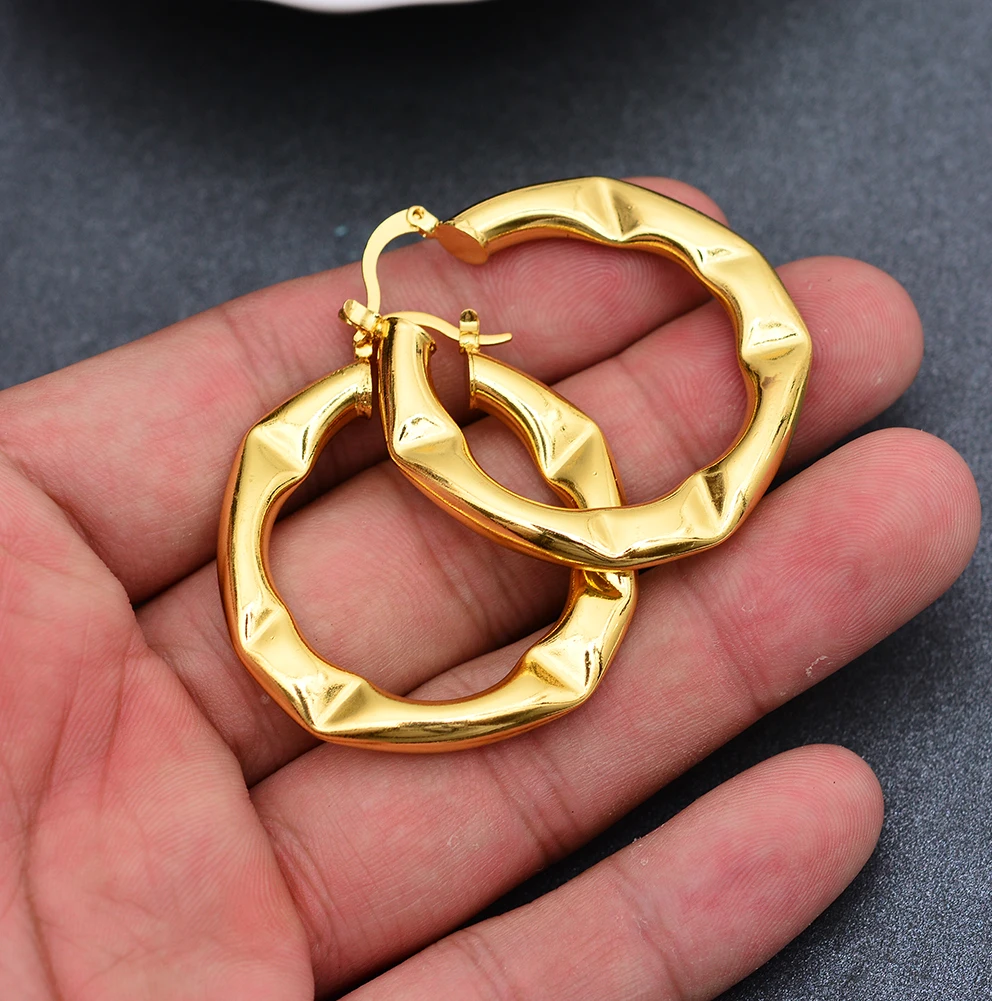 Африка Дубай золотые Цвет в виде капель с кристаллами форме Для женщин украшения