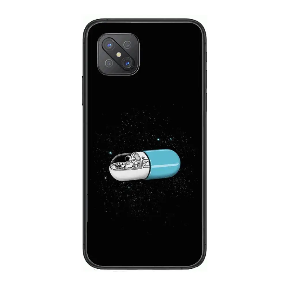 

Fashionable cute astronaut puls mobile phone case frosted protective cover soft TPU anti-drop Fashion Phone Case cover For OPPO