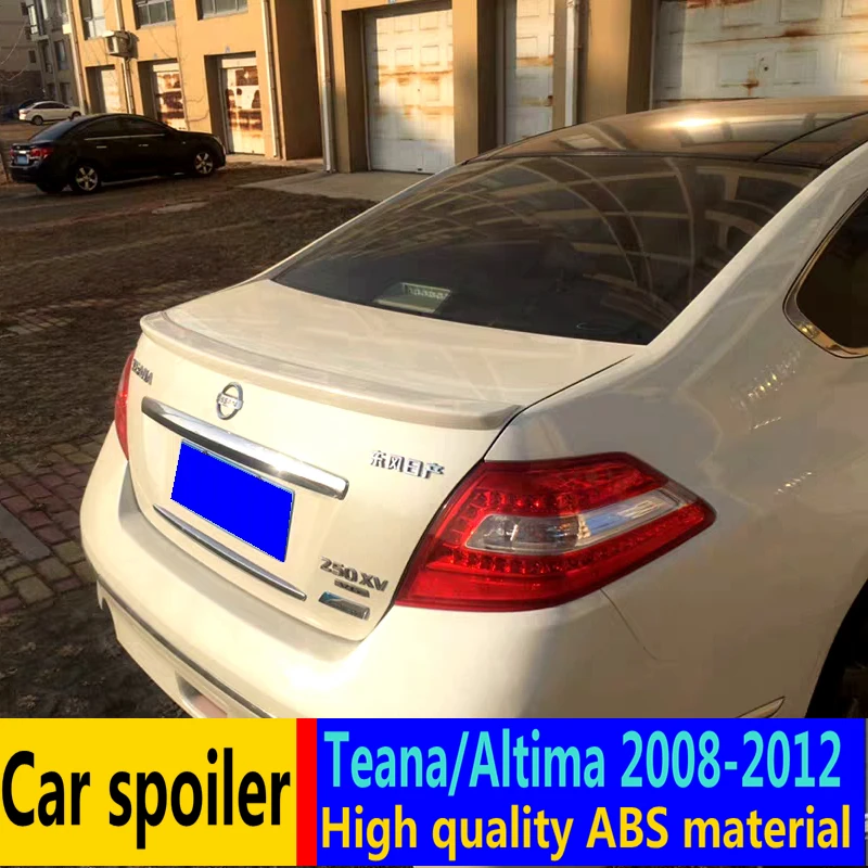 Для Nissan Teana/Altima спойлер 2005-2010 Премиум ABS Материал заднее крыло автомобиля праймер