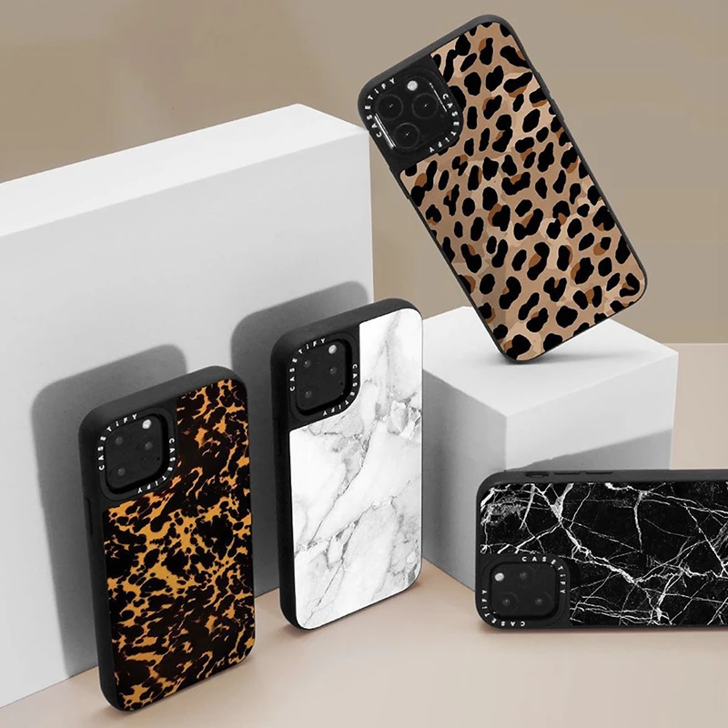 

Luxury brand Leopard Marble Glossy mirror Soft Phone Case For iPhone 12 Pro 7 8 Plus X XS XR MAX 11 MiNi SE 10 cover coque