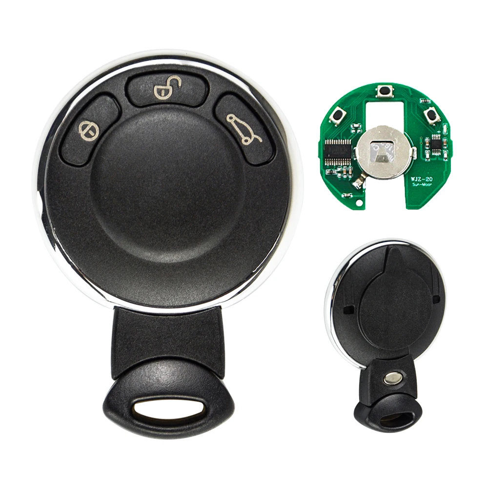 Умный Автомобильный ключ дистанционного управления Okeytech с 3 кнопками для BMW MiNi