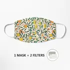 Маска фрукты или Гранат от Вильяма Морриса, маска 1865-66, Пылезащитная уличная одежда для езды на открытом воздухе, моющаяся многоразовая дышащая маска