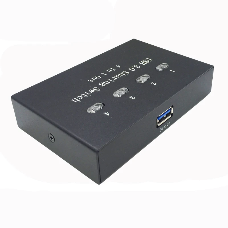 Коммутатор iT well USB3.0 переключатель 4 компьютера совместное использование 1 USB 3 0
