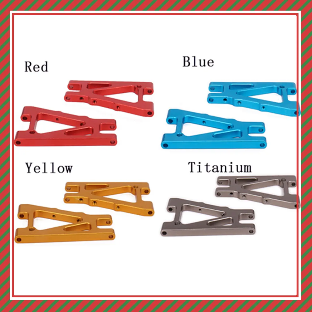 

2PCS RCAWD Alloy Front Lower Suspension Arm For Rc Hobby Model Car 1/10 Kyosho Optima 4Wd Upright Set Hopup Parts Buggy Off-Road