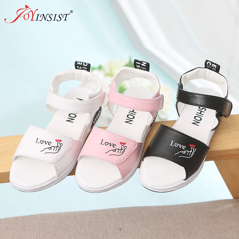 Сандалии для девочек Новинка лета 2018 детские сандалии пляжная обувь