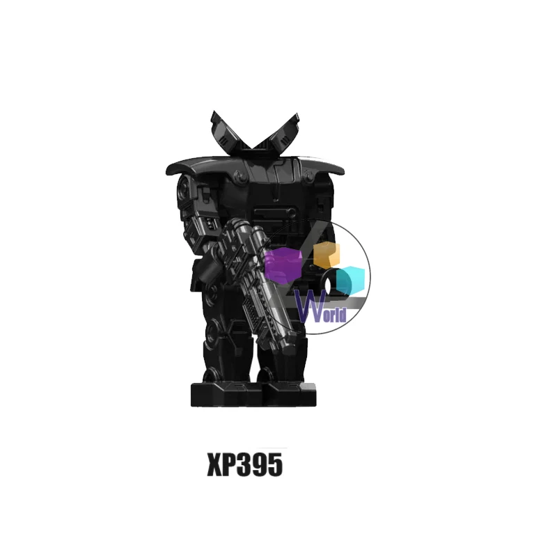

XP395 Звездные Образовательные Кирпичи, фигурки, шлем, броня, пояс, война, строительные блоки, голова, рождественский подарок для детей