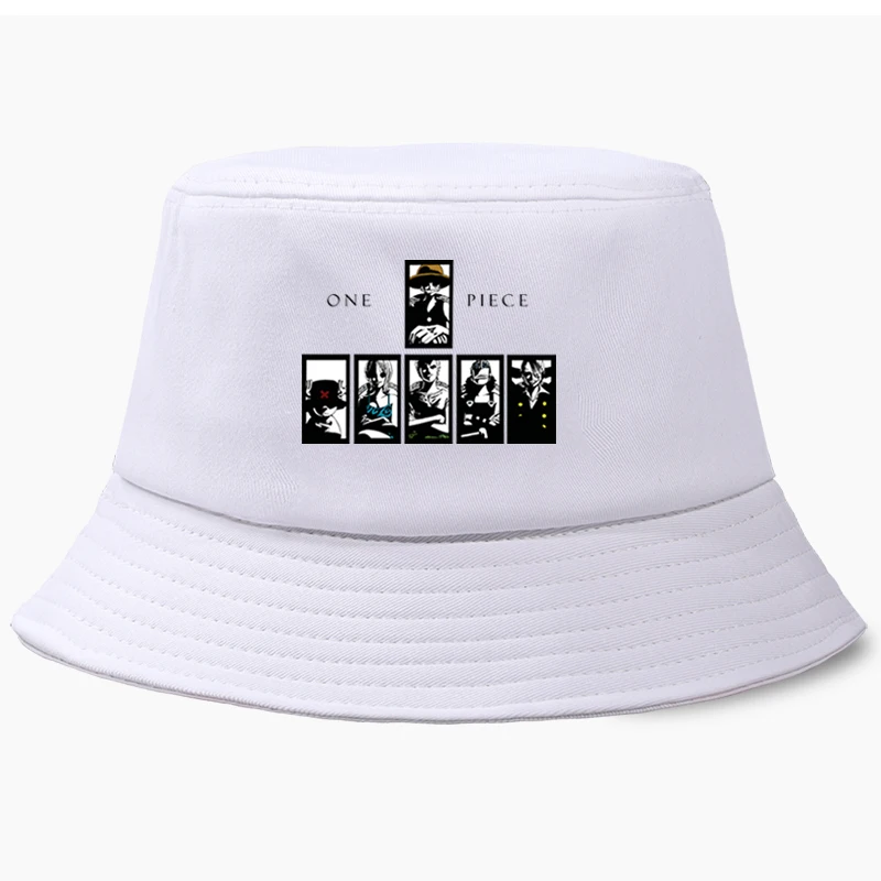 Одна часть японского аниме Луффи соломенная шляпа пират Летняя мужская Панама