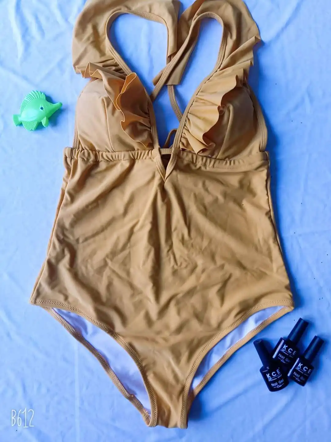 

New Swimsuit Sexy Women's Collar One-Piece Swimsuit Bikini