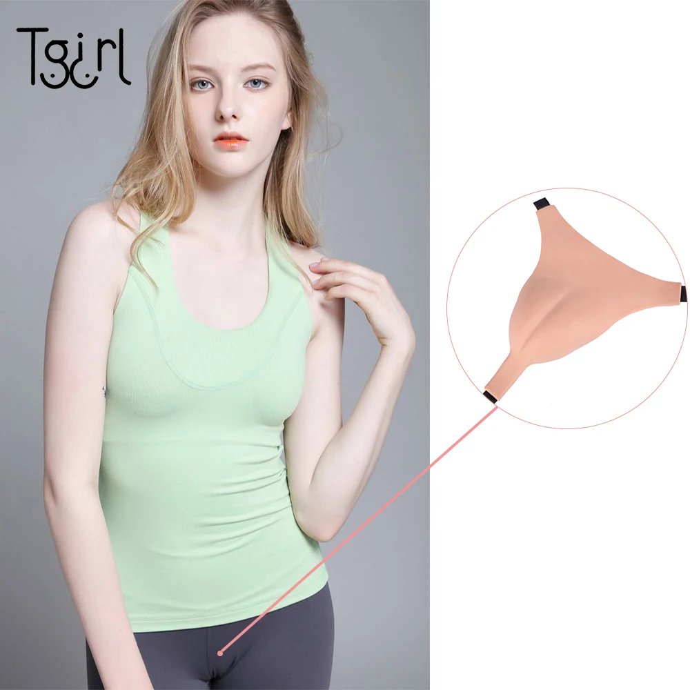 Силиконовая искусственная кожа Трансвестит сексуальная поддельная киска