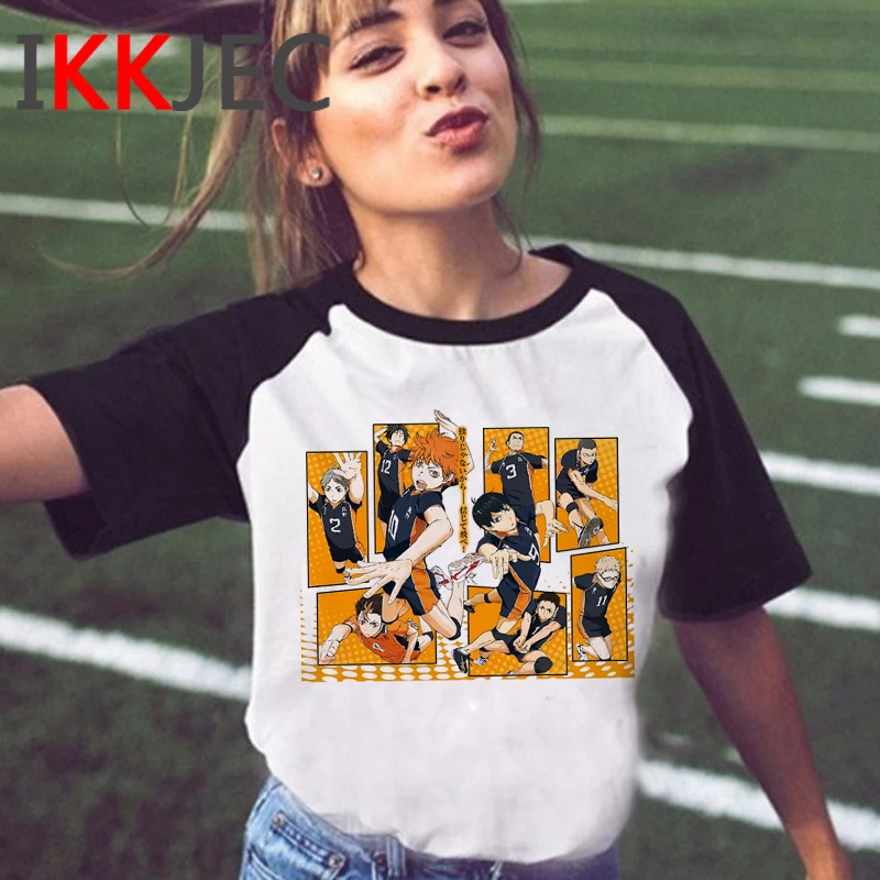 

haikyuu fly high top tees men 2021 casual print japanese t-shirt streetwear