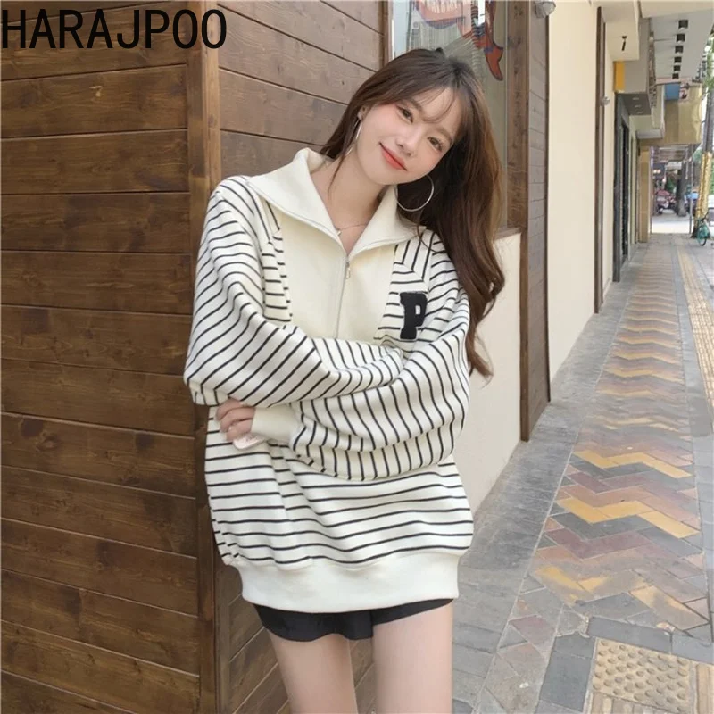 

Женская винтажная Толстовка с длинным рукавом, на молнии