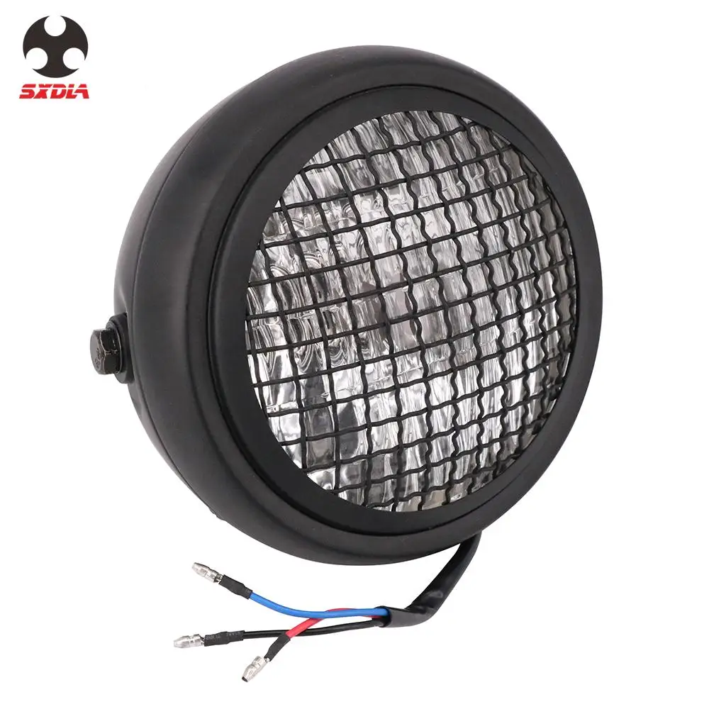 Универсальные фары для мотоцикла головного света в сборе Harley Cafe Racer Bobber на