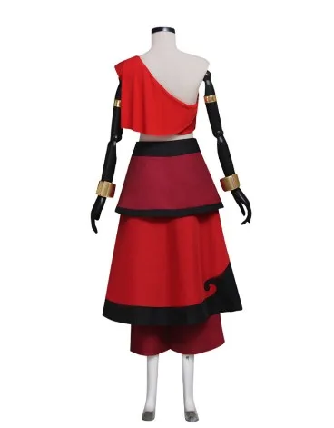 Аватар Последний Airbender Катара косплей костюм Взрослый женский наряд на заказ