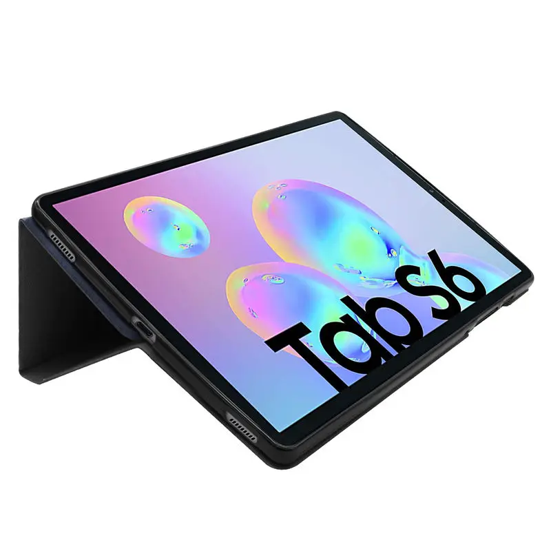 Чехол для Samsung Galaxy Tab S6 10,5 SM-T860 SM-T865 T860 10," Smart Cover Funda Tablet PU кожаный чехол-подставка+ подарок
