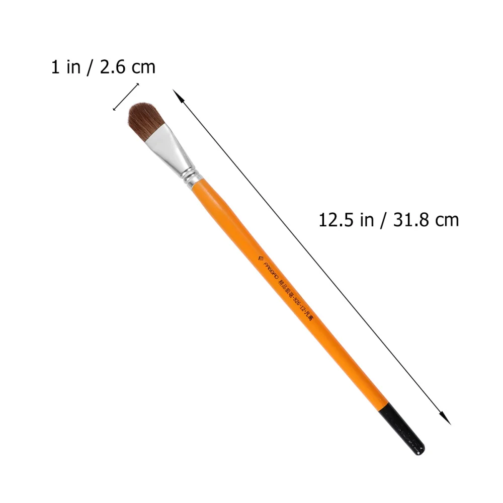 

12Pcs Professional Paint Brushes Wood Handle Oil Painting Brush Gouache Acrylic Oil Painting Brush for Students Artists Use