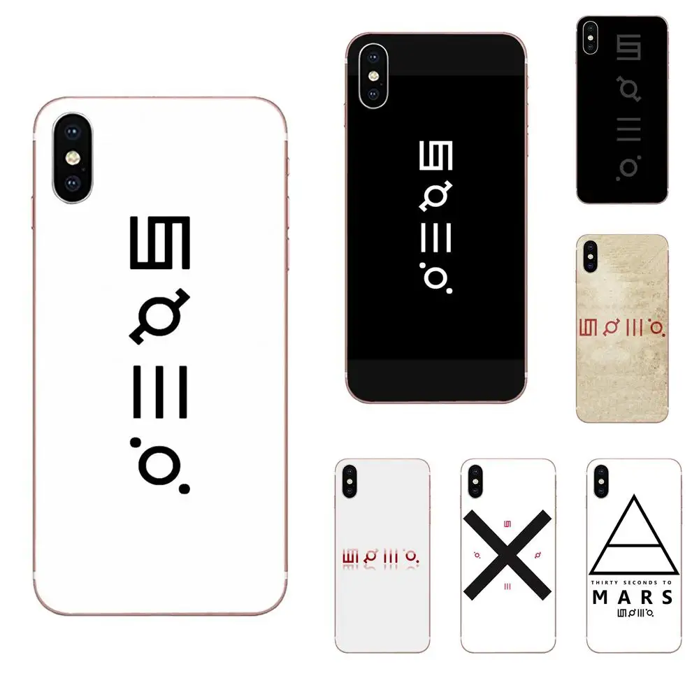 Защитный чехол для телефона Apple iPhone 4 4S 5 5C 5S SE SE2020 6 6S 7 8 11 Plus Pro X XS Max XR 30 Seconds To Mars
