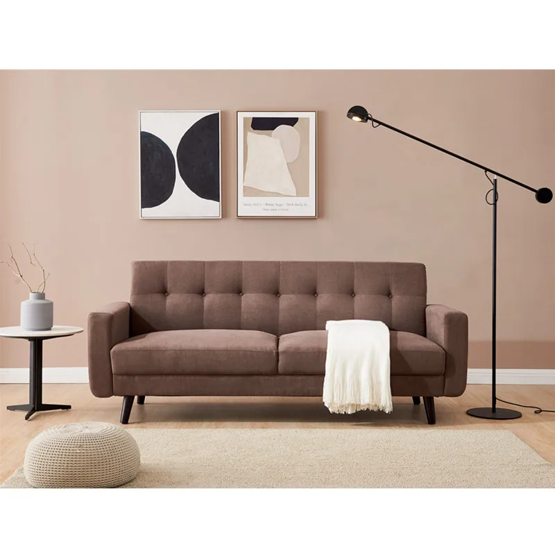 Современный диван среднего века ткань из полиэстера 79 дюймов w Blue Living Rioom мебель