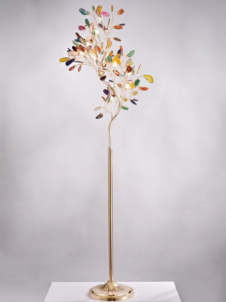 Свадебное украшение Агатовая настольная лампа светодиодный напольный