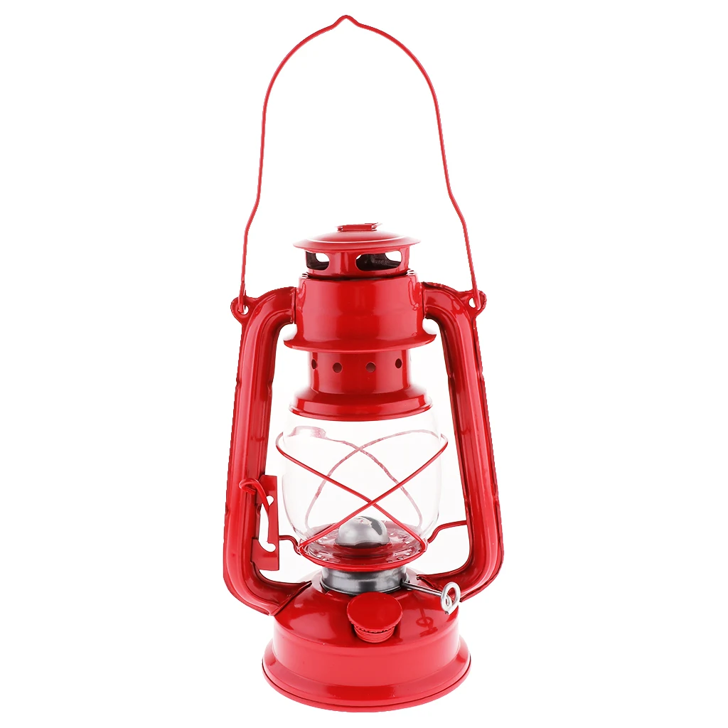 

Vintage Metal Oil Lamp, Lantern for Indoor Outdoor Decoration