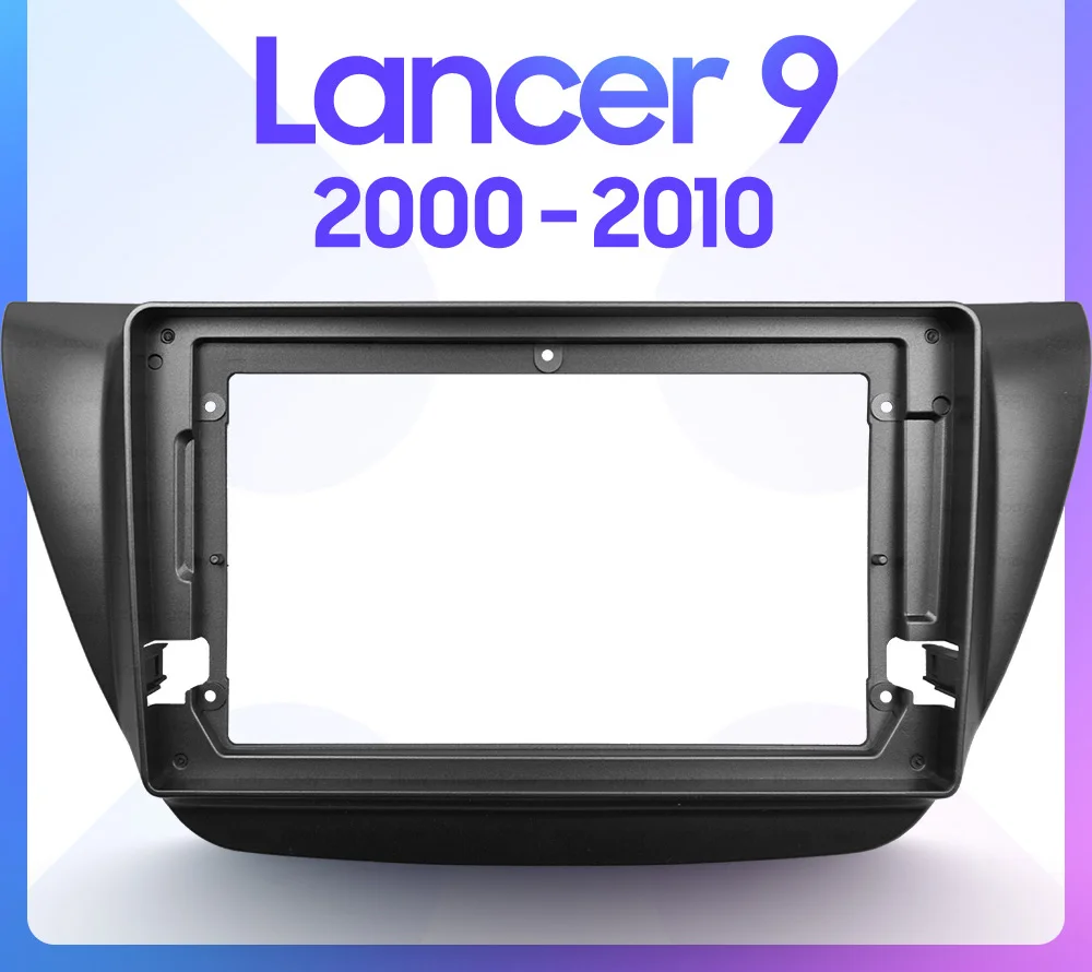 

9 "автомобильное радио фасции рамка для лица установить панель приборной панели отделка комплект для Mitsubishi Lancer ix Fortis 2004-2007