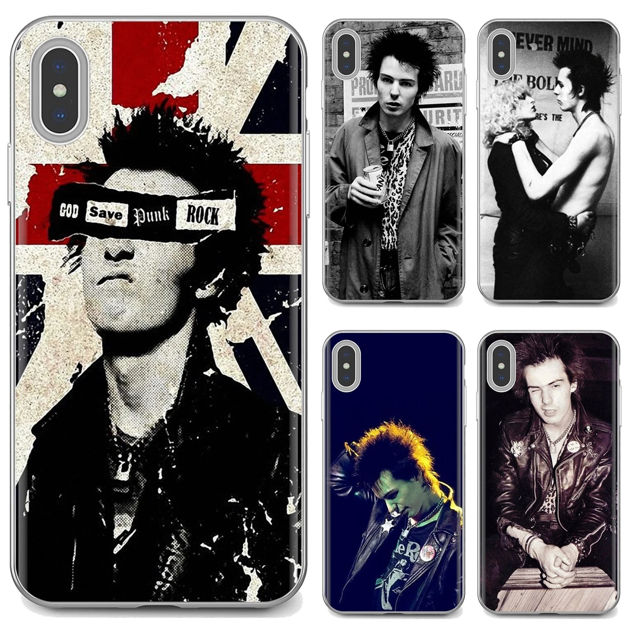 Пистолеты для секса СИД порочный плакат печать силиконовый чехол Huawei P50 P30 P40 P20 P8 P9