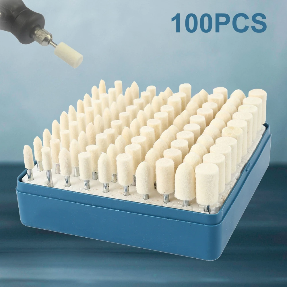 

Полировальный фетровый круг для дрели Dremel, 100 шт.