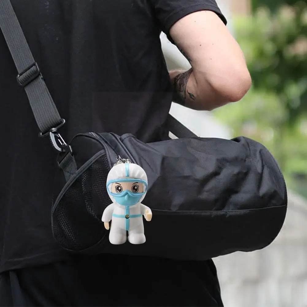 

Брелок с мультяшной медсестрой, подвеска с крючком, подарок на День Благодарения, белый, изысканный сувенир для медсестры, модель A0V8