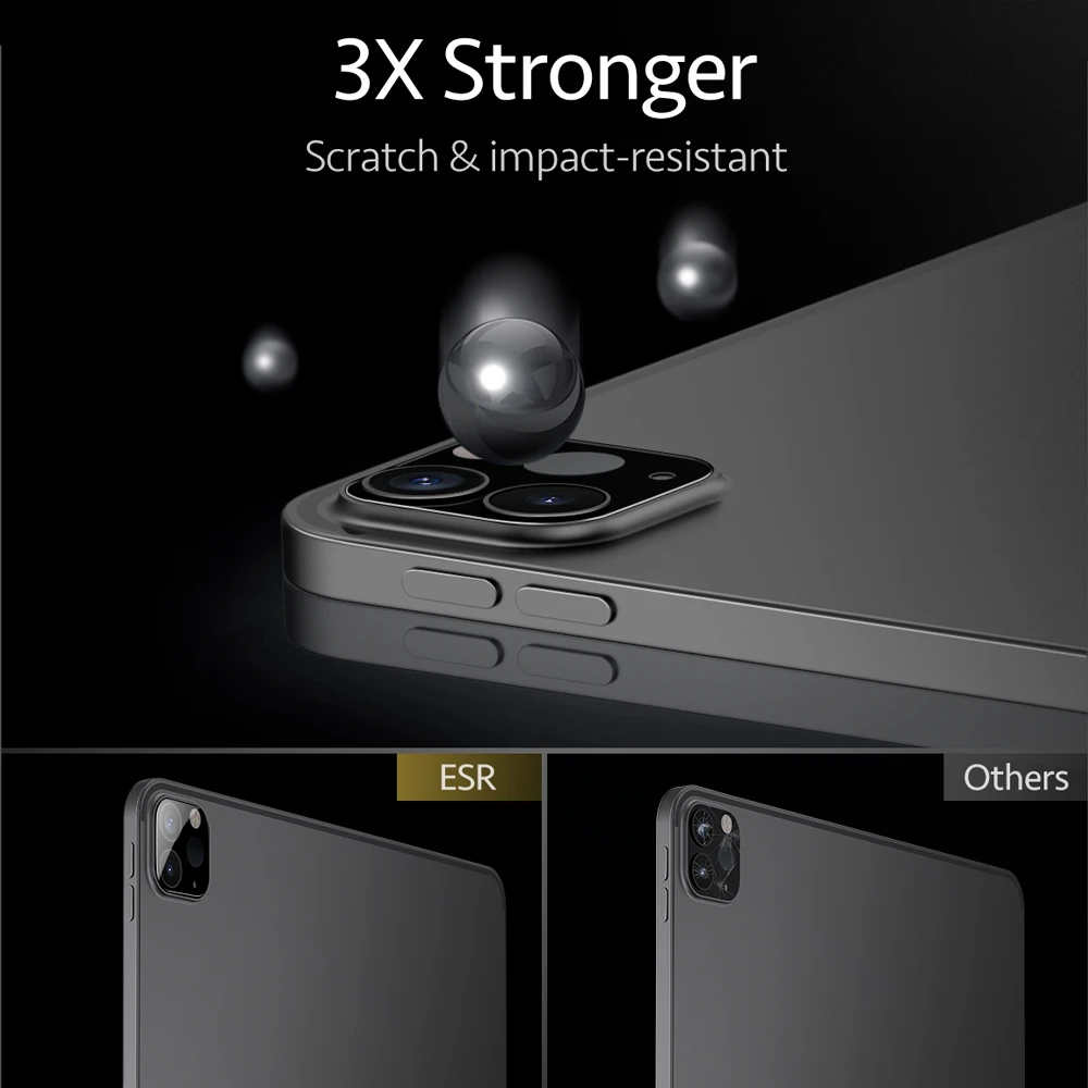 ESR 2 шт Len плёнки для iPad Pro 11 12 9 дюймов HD Камера протектор 2020 защитное устройство