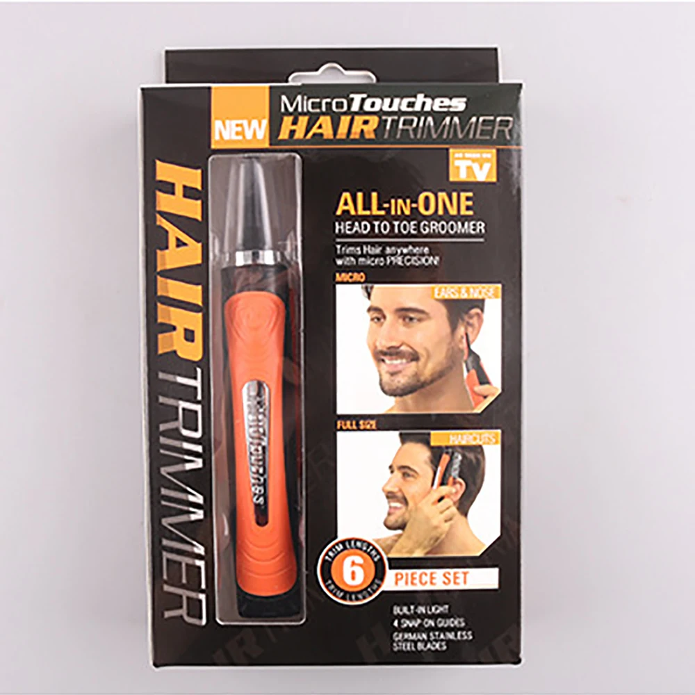 

Mini Beard Trimmer for Men Electric Eyebrow Trimmer Multifunctional Hair clipper Portable Body hair Trimmer