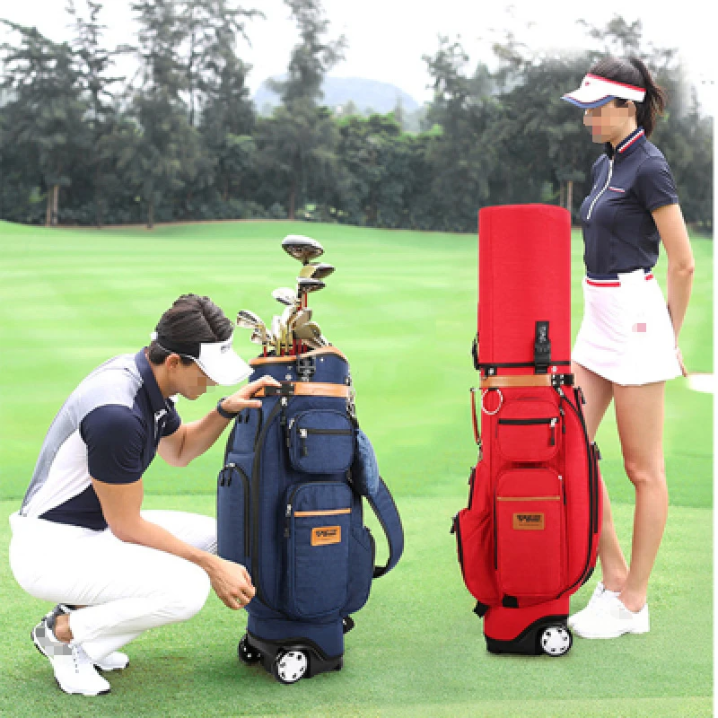 

Golf Standard Ball Bag Men and Women's Multi-functional Consignment Air Bag with Tug Lock Hard Shell Ball Bag Cap Rain Cover
