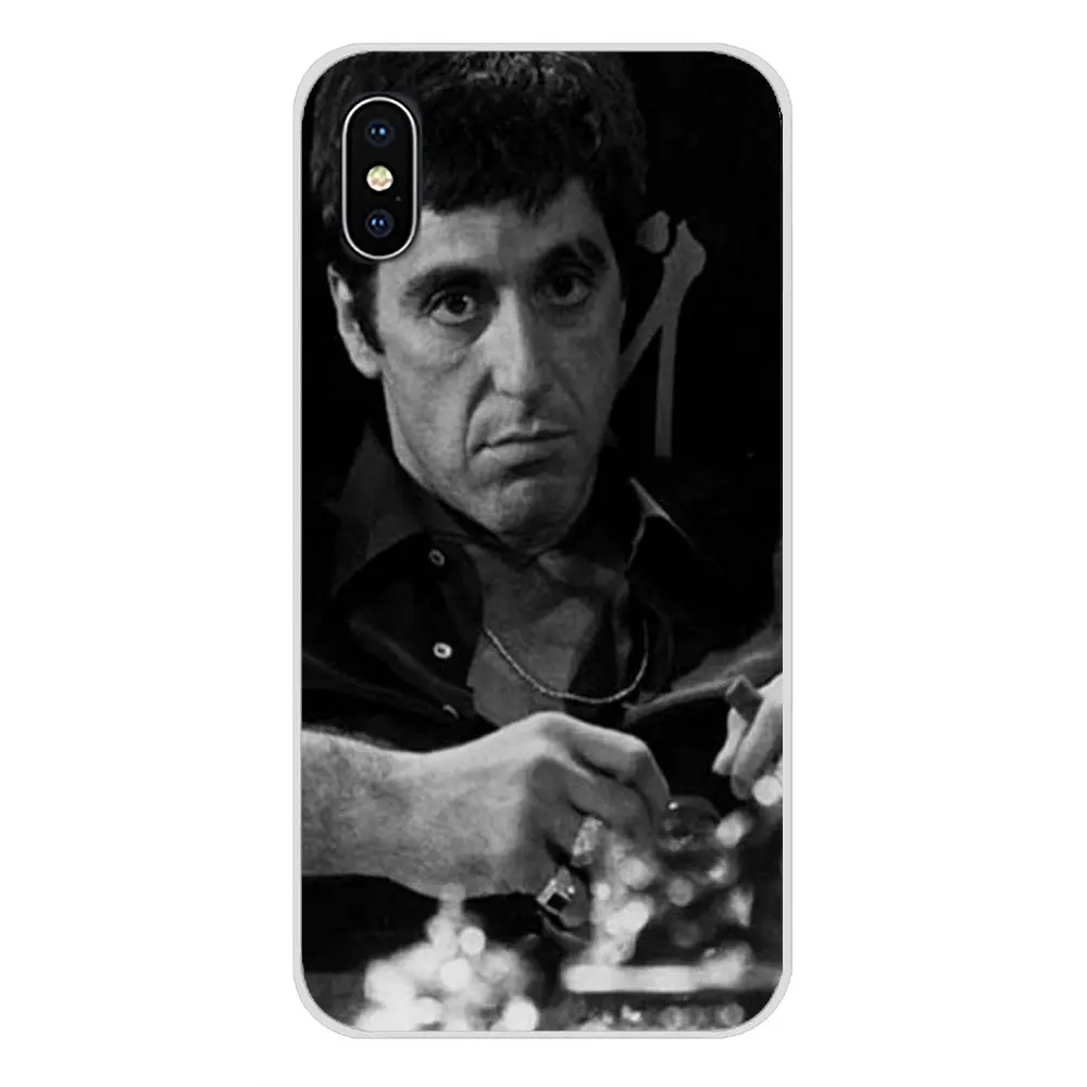 images 6 Scarface Тони Монтана удивительно для samsung A10 A30 A40 A50 A60 A70 Galaxy S2 Note 2 3 большое ядро Prime прозрачных чехлов из термопластичного полиуретана(TPU) на телефоны - Цвет: images 6