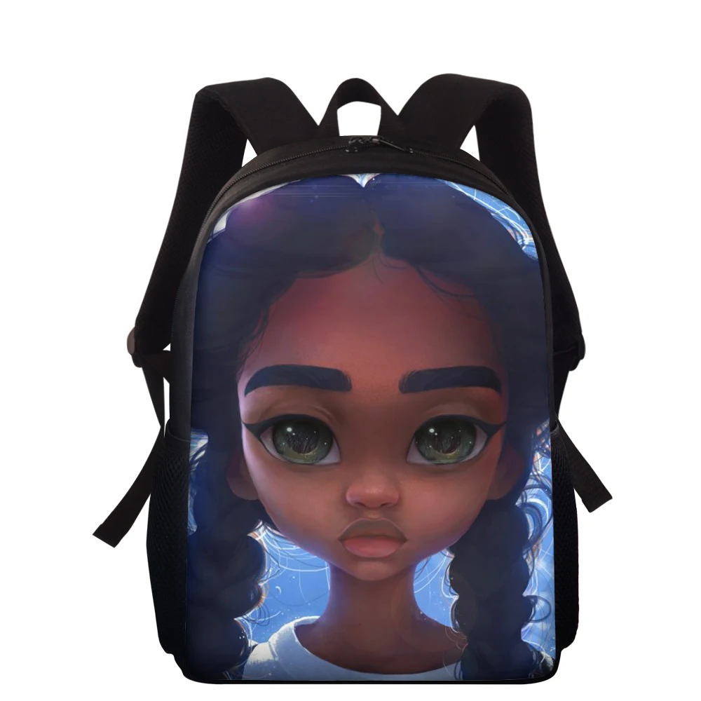 Школьные ранцы ELVISWORDS для девочек, рюкзаки с принтом для девочек-подростков в стиле афро, модные сумки для книг