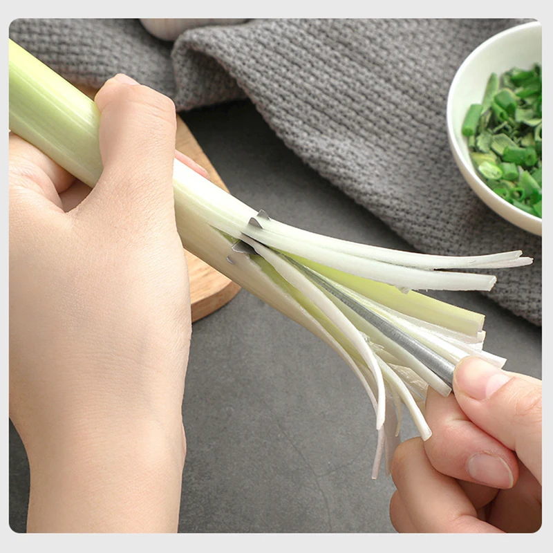 

Scallion Scalpel Kitchen Tools Cutting Scallion Shredded Scallion Scallion Knife Multifunctional Vegetable Cutter