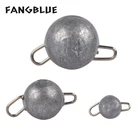 10 шт., рыболовные грузила 2g, 3g, 4g, 5g, 6g, 7g, 8g, 10g, 12g, Круглый шариковый джиг, быстроразъемный коннектор для заброса снасти для ловли окуня