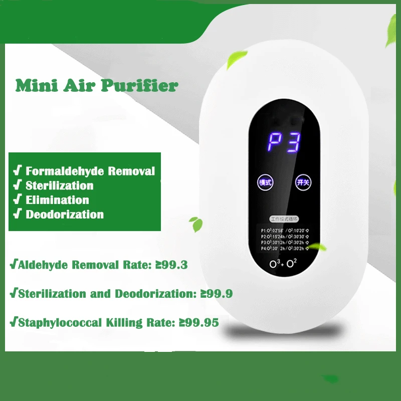 

Ozone Generator Ozone Air Purifier Air Cleaner Home Formaldehyde Removal Lonizer Air Purifier for Home Oil Diffuser O3 Generator