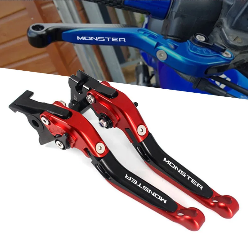 Регулируемый складной выдвижной тормозной рычаг сцепления для DUCATI Monster S4/S4R/900/1000