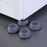 4 pcsset of non slip noise reduction washing machine non slip mats refrigerator feet kitchen and bathroom shock proof mats