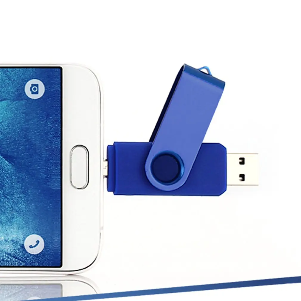 

2 in 1 OTG USB Flash Drive 256GB USB 3.0 Memory Storage U Disk Candy Color memory card