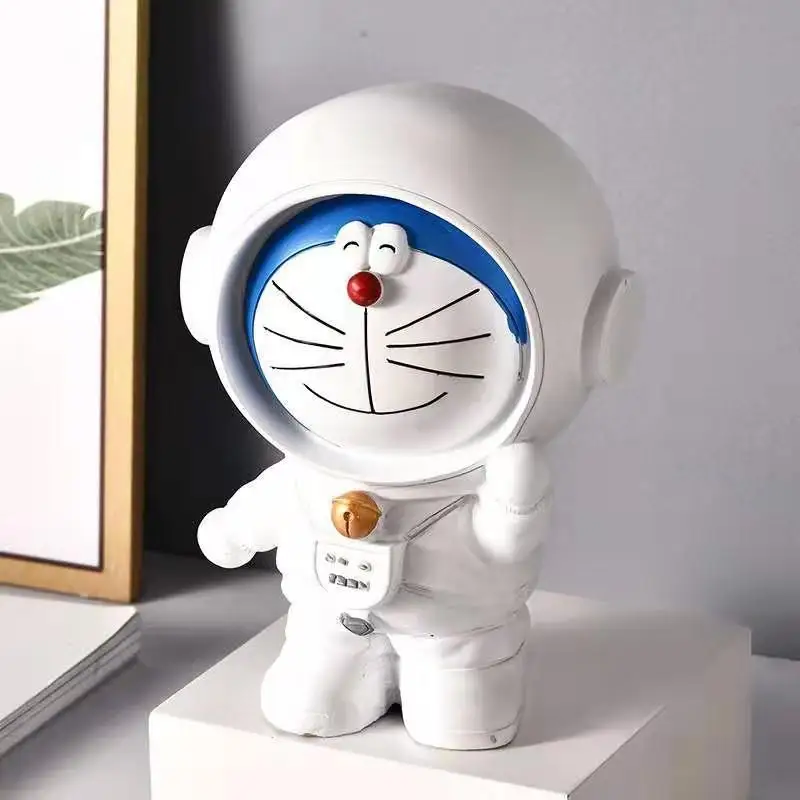 

Doraemon Creative Cute Cartoon Resin Home Decoration Craft Piggy Bank Birthday Gift Decoration Piggy Bank