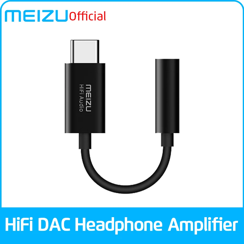 Meizu усилитель для наушников аудио HiFi без потерь DAC тип-c до 3,5 мм аудио адаптер Cirrus Logic CS43131 чип высокое сопротивление