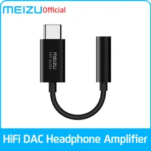 Meizu усилитель для наушников аудио HiFi без потерь DAC тип-c до 3,5 мм аудио адаптер Cirrus Logic CS43131 чип высокое сопротивление