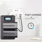 Цифровое зарядное устройство NPF970 F970 NP-F960 970 NP LCD для SONY F930 F950 F770 F570 CCD-RV100 NP-F550 F960 F970