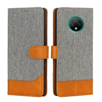 plain fabric wallet case for dooge x95 pro smartphone cover kickstand magnetic coque on fundas para doogee x93 x95 x96 pro %d1%87%d0%b5%d1%85%d0%be%d0%bb