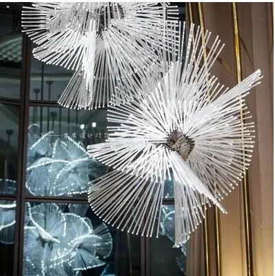 Гостиничный инжиниринг изготовленная на заказ люстра из стекла итальянский