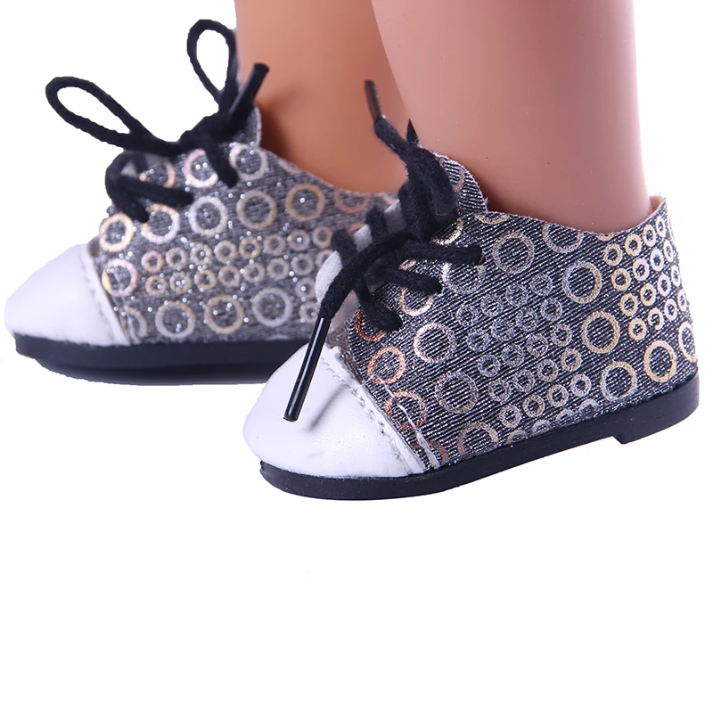 Ботинки Martin Обувь с узором для 18 дюймовых американских и 43 см новорожденных