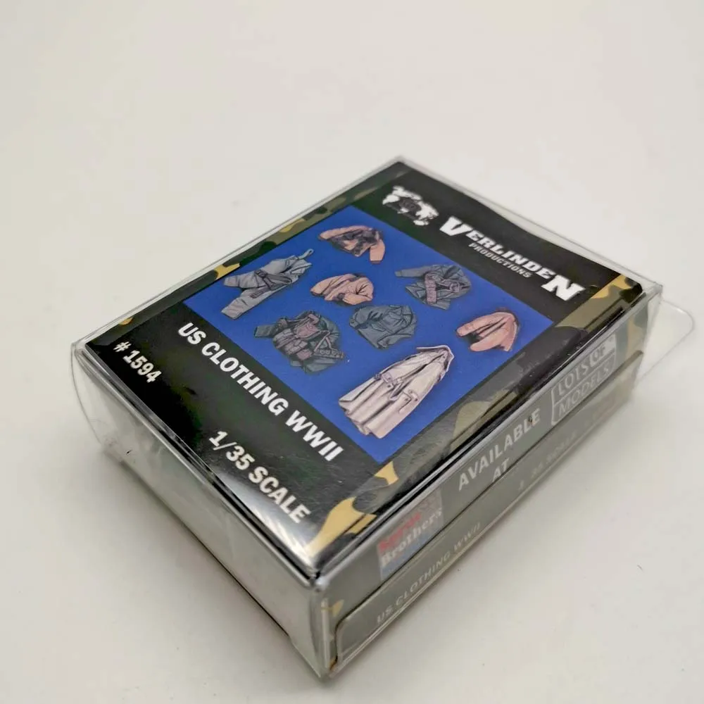 

VERLINDEN 1/35 WWII US Soldier Clothing and Equipment Resin Kits 1 Set Box Packing